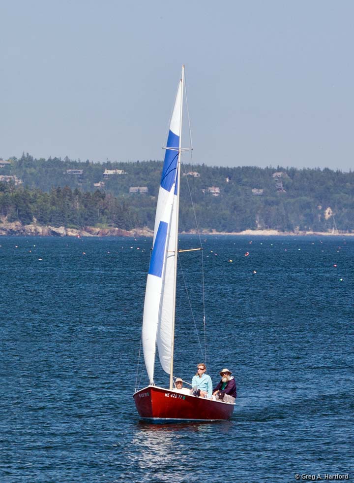 The Rhodes 19 foot Sailboat Rental