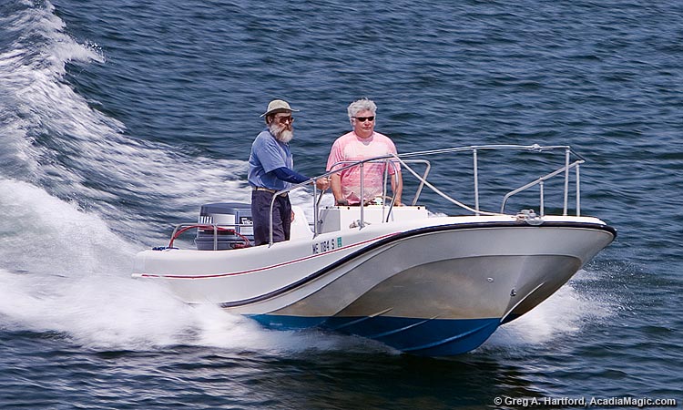 Motorboat and powerboat rentals in Acadia National Park